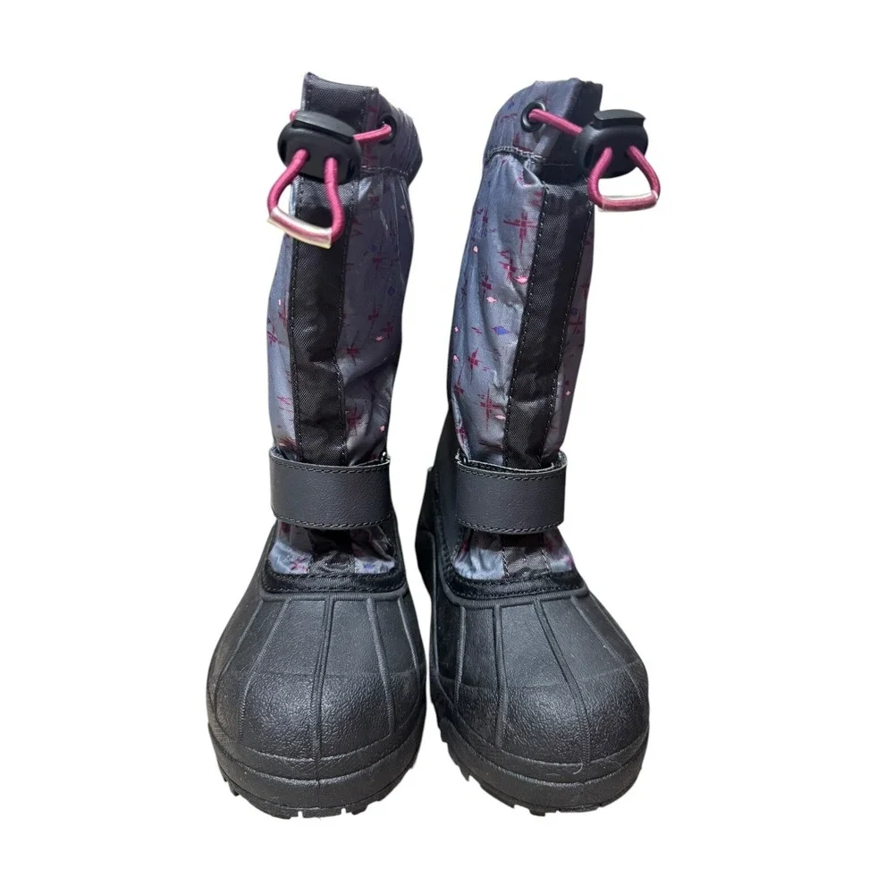 Columbia  Powderbug Plus II Winter Snow Boots Kid‎ Size 1Y Youth No Box